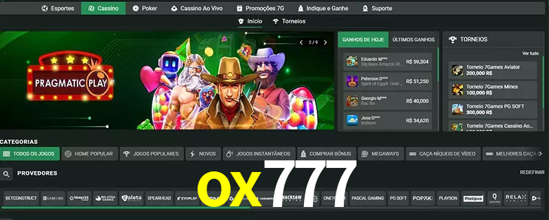 cassino ox777